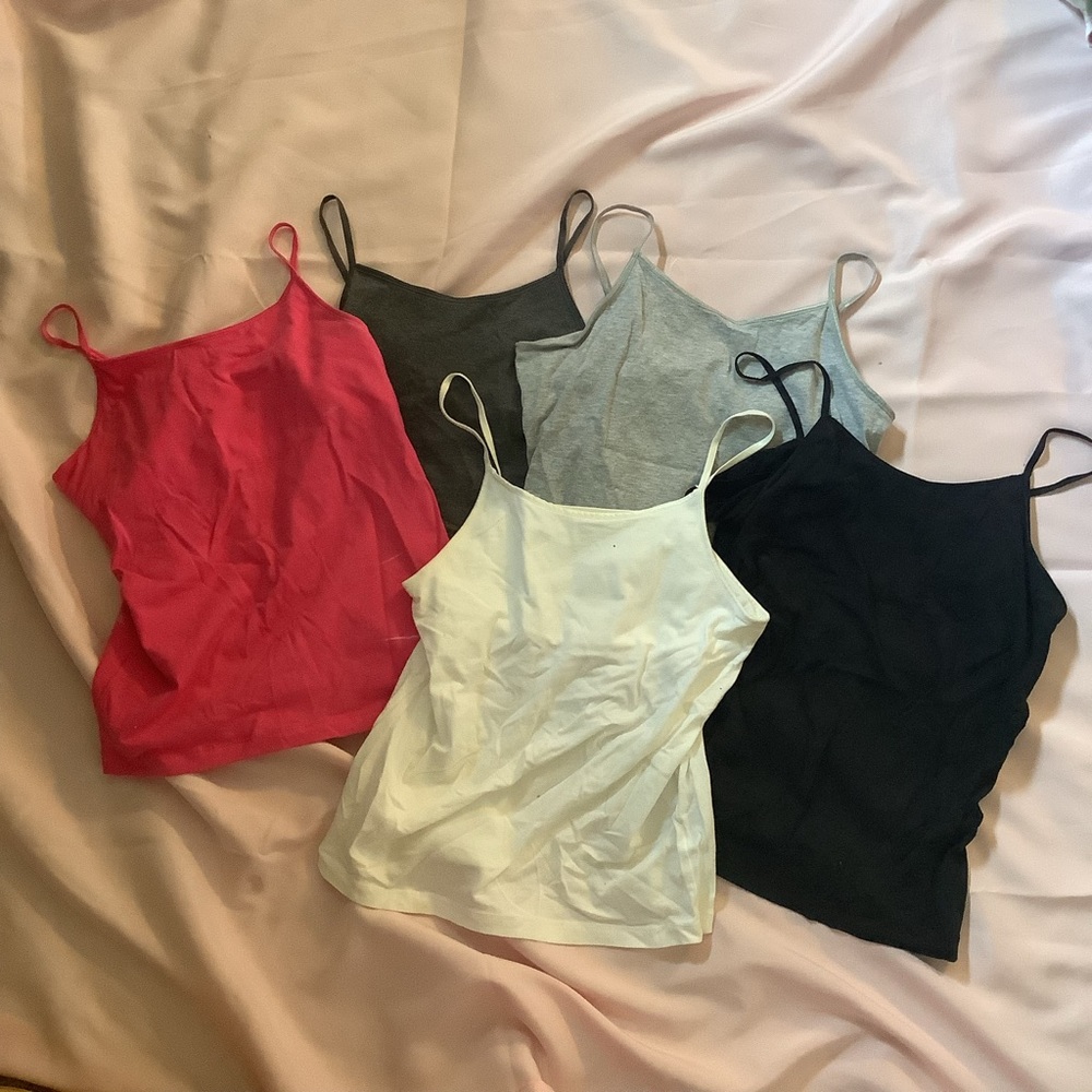 Faded Glory size 14-16 Tank Tops *BUNDLE LOT 5* / Girls Tank Tops